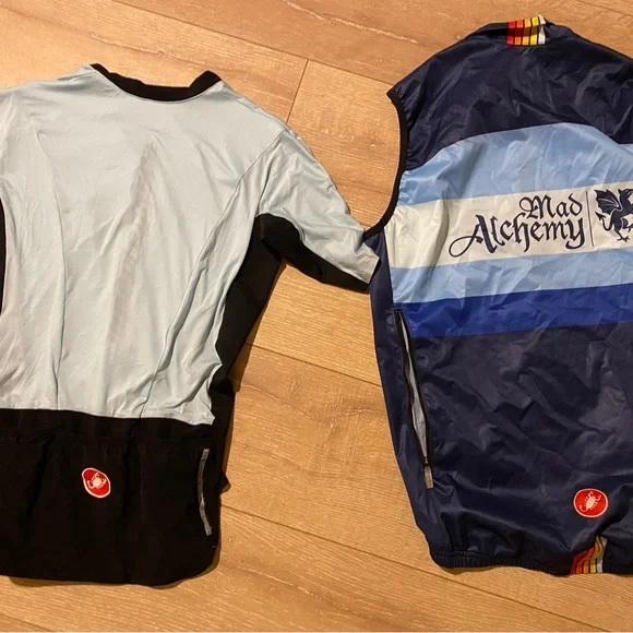 Castelli Cycling Jersey and Vest Combo - Picture 6 of 9